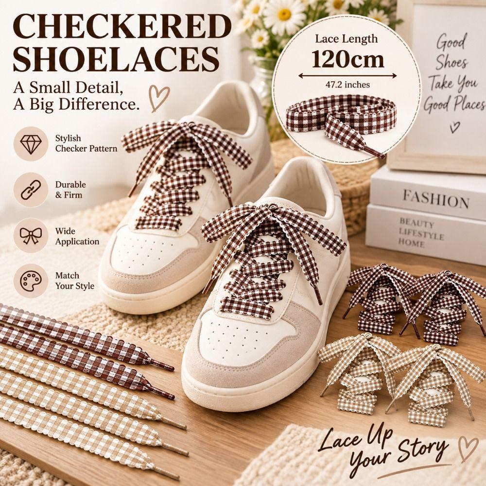 2 Paar DIY Flache Schnürsenkel Stilvolle Schnürsenkel Modeband Schuhbänder Sneaker