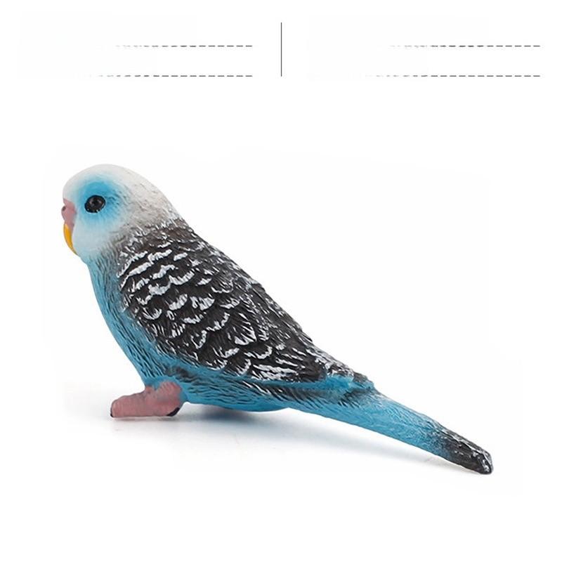 Macaws Parrot Pvc Animal Model Decor For Children And Bird Enthusiasts Gift Idea