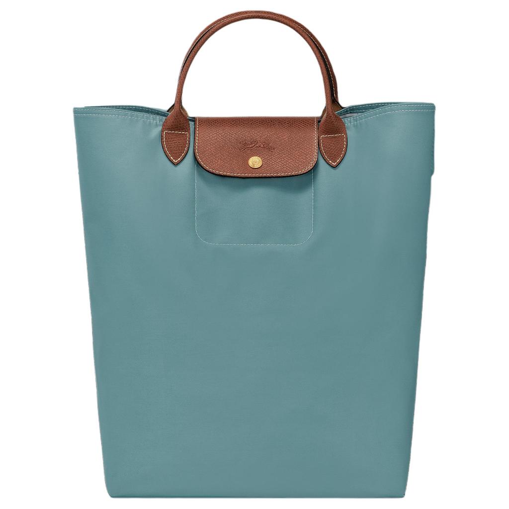 Longchamp Le Pliage Sac Tote avec Fermeture Dorée Sacs Tote pour Femmes Eucalyptus 10168089P93