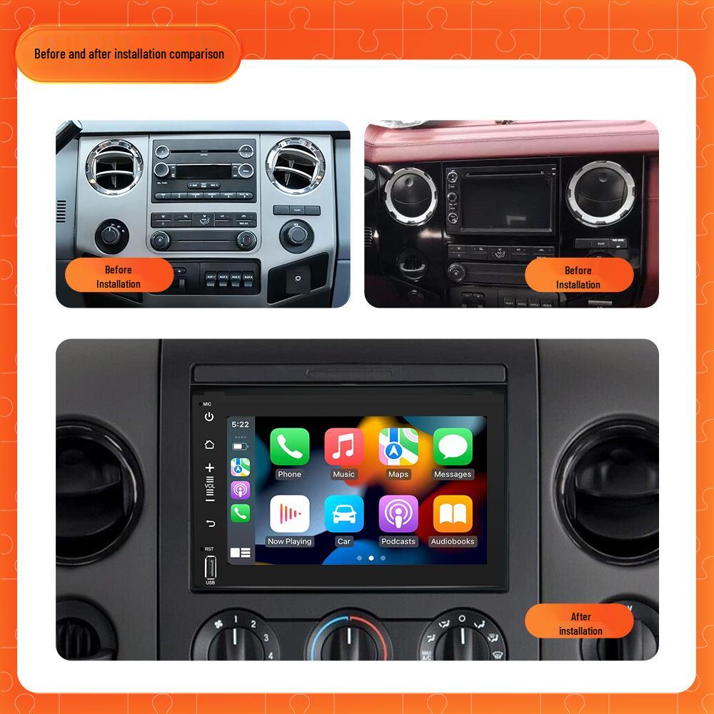 Ford F150 Android All-in-One: USB Bluetooth Phone Integration & DVD Navigation GPS System.