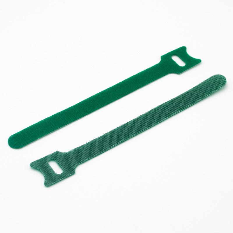 In-Stock Colored Nylon Hook & Loop Cable Ties: Self-Adhesive, Back-to-Back Cable Management Straps