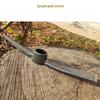 Large Manganese Steel Pickaxe and Hoe with Hardwood Handle