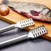 Stainless Steel Fish Scale Remover, 2-piece Fish Skin Peeler, Fish Scale Remover, Fish Scale Scraper, Faster and Easier To Remov