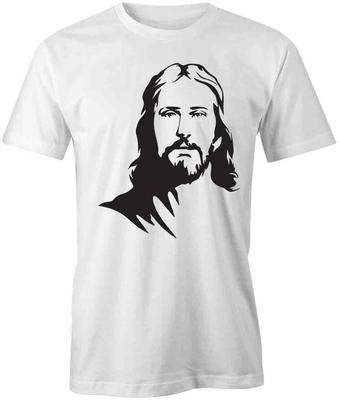 JESUS PORTRAIT TShirt Tee Short-Sleeved Cotton RELIGIOUS CLOTHING S1WSA103