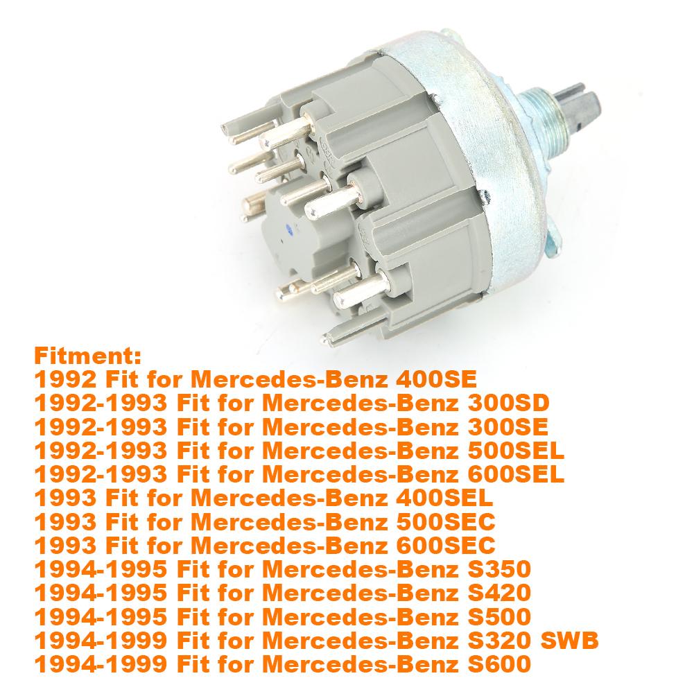 Headlight Head Lamp Dimmer Switch 0005456504 Fits for Mercedes Benz 400SE 300SD 500SEC