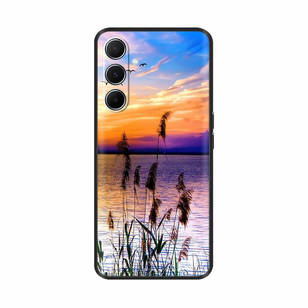 For Samsung Galaxy A56 Case Soft Silicone Funda For Samsung Galaxy A55 5G Case Sweet Painted Fashion Cartoon Lovely Phone Cover