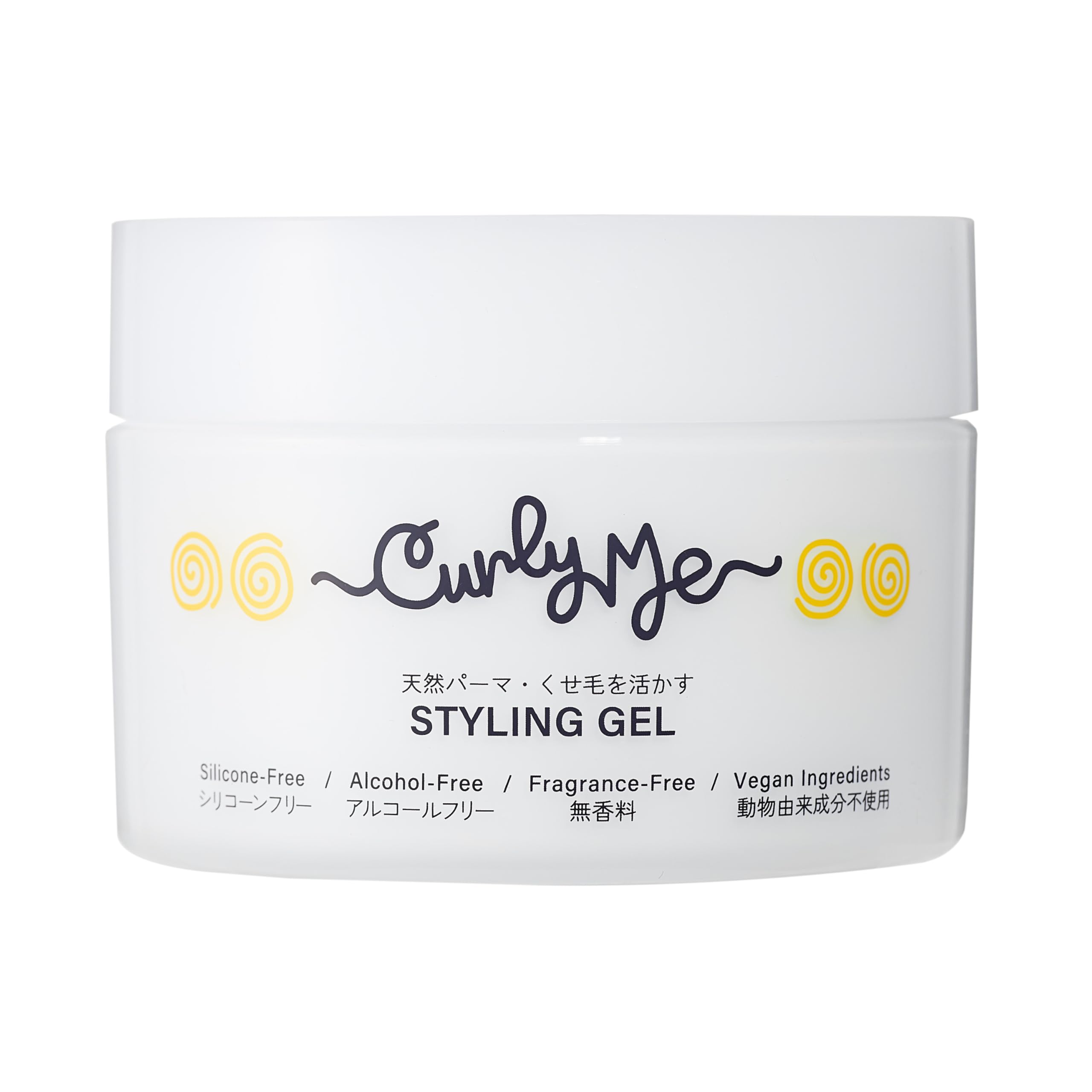 

Curly Me Hair Styling Gel, Fragrance-Free | Enhances Curly Hair | For Natural, Permed, and Curly Hair (180g Jar)