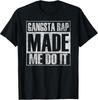 Vintage Gym Tee: Inspired by Gangsta Rap Music for a Fun Workout!