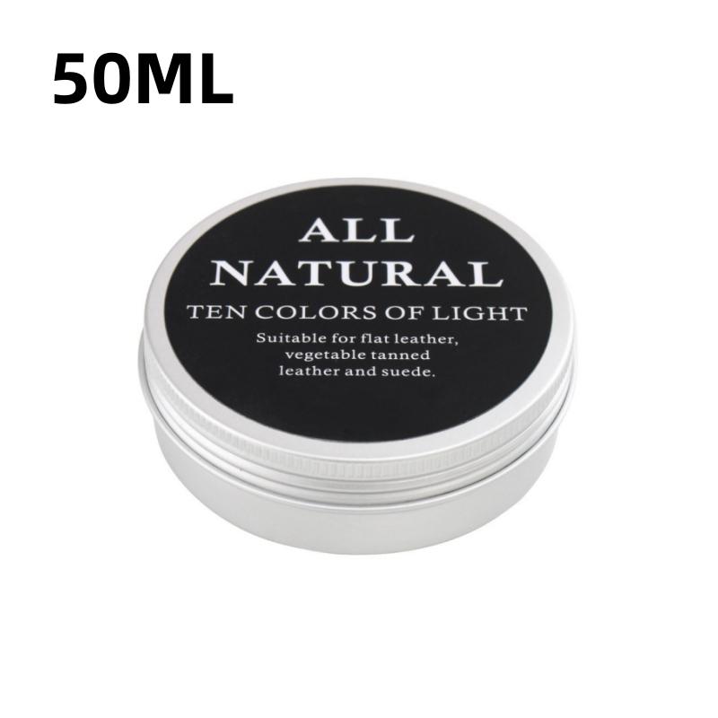 Crema de aceite de visón para zapatos de cuero, bolsos, crema para el cuidado del cuero, crema para el mantenimiento del cuero, accesorios para artesanía en cuero, 30 ml/100 ml
