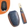 [Peugeot] Citroen DS/4008/2008/308/408/508 Car Keychain Key Cover Cowhide Handmade