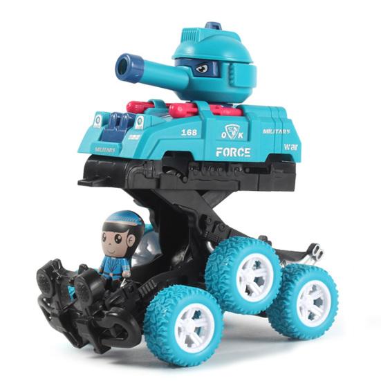 Tank Toy Fine Workmanship Wear-resistant Plastic Children Inertial Tank Toy for Kids