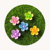 New Colorful 26mm Cute Mini Flowers Flat Back Resin Cabochons Scrapbooking DIY Jewelry Craft Decoration Accessories