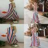 Women Summer Boho Long Maxi Dress For Evening And Beach Casual Wear With Elegant Fit