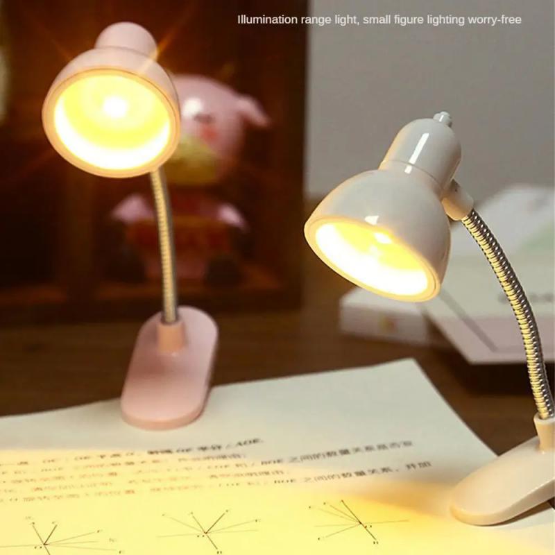 Christmas Gift Lamp To Read Book Eye Protection Rotatable Reading Lamp with Clamp Reading Lights for Books Desk Table Bedroom