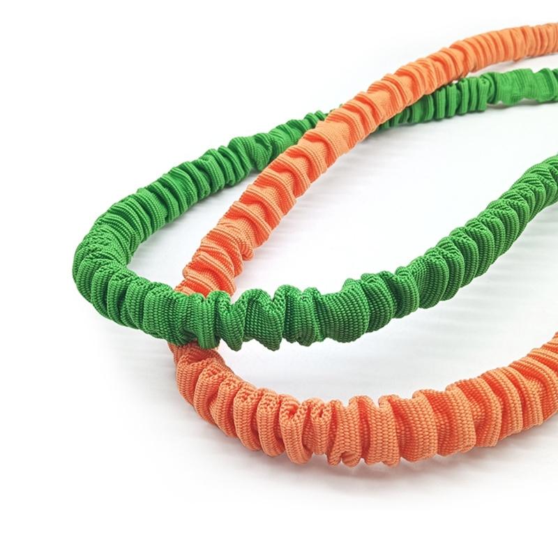 Thicken Bungee Tethers Tool Lanyard With Two Buckles Strap Anti-Falling Safety Rope Climbing Restraint Lanyard