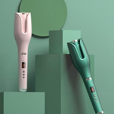 Sutomatic Curling Iron Negatif İyon Elektrikli Seramik Isıtmalı LCD Ekranlı Döner Dalga Curling Maşası Bukleler