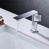 Basin Faucet Bathroom Single Lever Hot and Cold Copper White Gray Single Handle Unique Design Sink Mixer