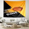 Suns Basketball Artwork Quick-Dry Tapestry Hanging for Bedroom,Livingroom, Playroom,Decor Art Room Wall Tapestry Holiday and Birthday Gifts