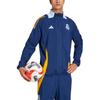 adidas Real Madrid Simple Comfortable Soft Stand Collar Zip Football Jersey Men Jersey JE4198