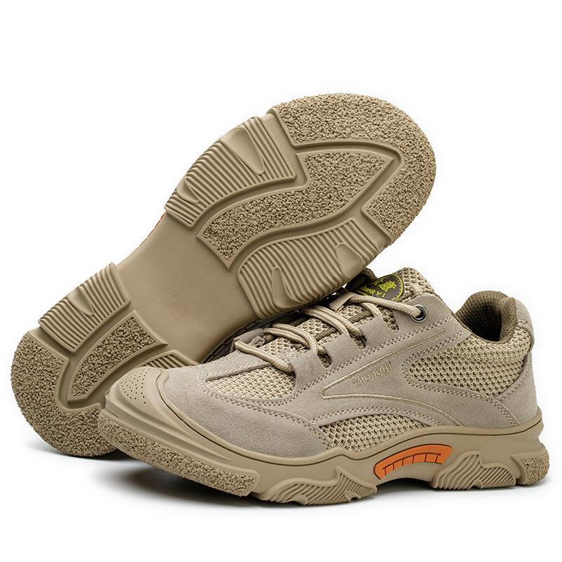 

Обувь для защиты труда со стальной пластиной, противоударные и противопрокольные, дышащие, с мягкой подошвой, рабочая защитная обувь 46