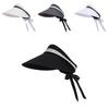 Summer Sun Hat Women Large Brim Breathable Polyester Fashionable Outdoor Sun Protection For Travel