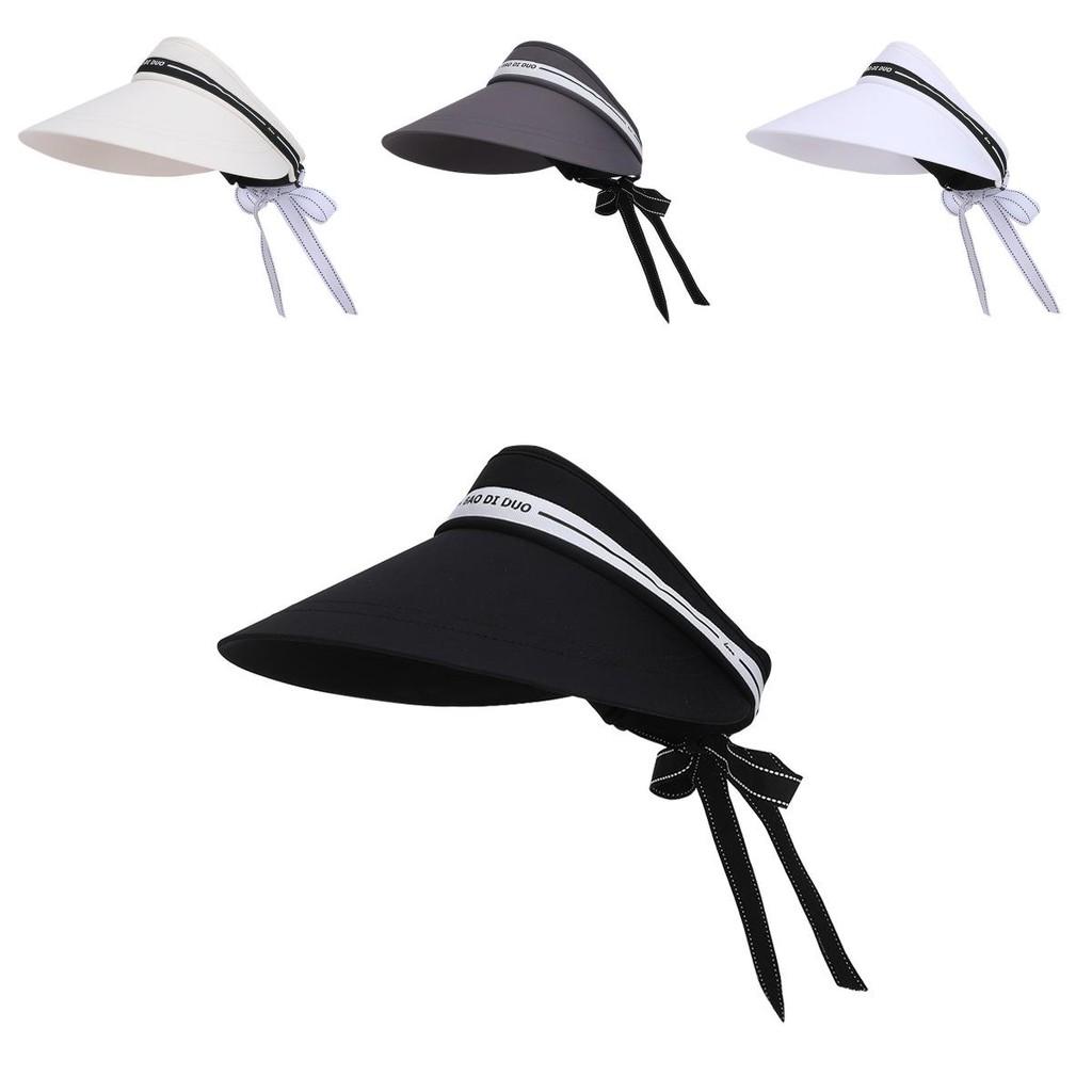 Summer Sun Hat Women Large Brim Breathable Polyester Fashionable Outdoor Sun Protection For Travel