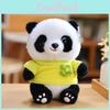 Entzückendes 25cm Niedliches Panda Plüschtier Mit Weichem Kurzem Fell Ideal Für Kindergeburtstagsgeschenke