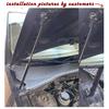 for Ford Focus MK1 1997-2007 Front Hood Bonnet Modify Gas Struts Shock Carbon Fiber Spring Damper Lift Supports Absorber