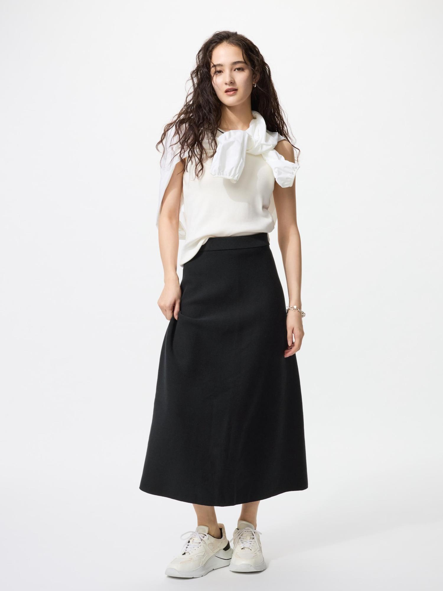 

Юбка-клеш Uniqlo Washable Milano