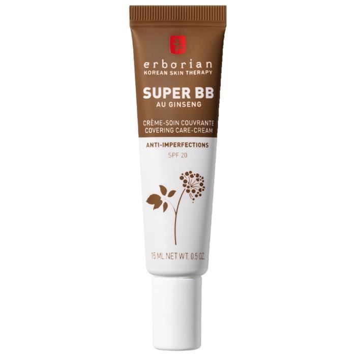 Finish-Erborian Super Bb Clair 15 ml (Teinte : Chocolat)