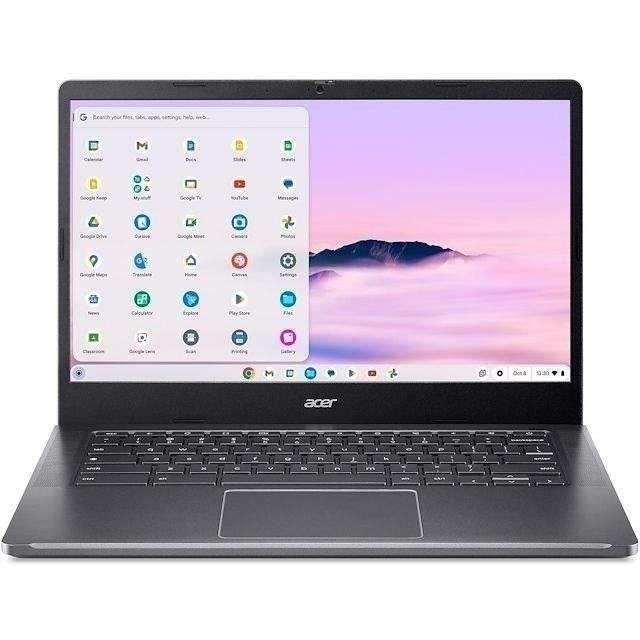 Laptop ACER Chromebook Plus 514 : Chrome OS - 14  FHD IPS - Intel Core i3-N305 - RAM 8Go - 512Go SSD