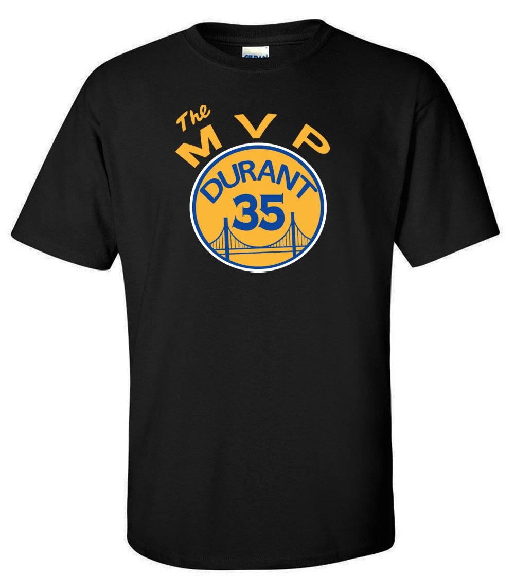 BLACK Kevin Durant Golden State Warriors  MVP  T-shirt Shirt or Long Sleeve S