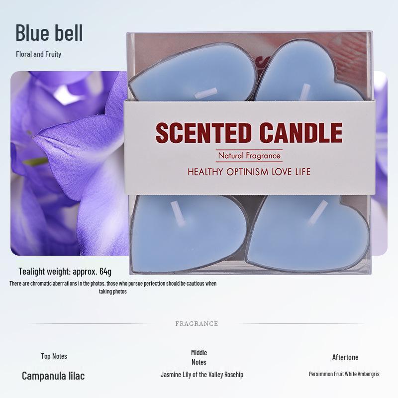 Handmade Mini Aromatic Tea Light Candles: Colorful, Romantic Birthday Gift