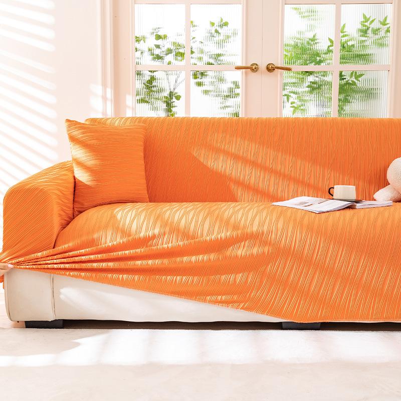 Sofa Cover All In One All In One New Summer Cool Ice Silk Elastic Lazy Sofa Dust Cover