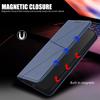 For iPhone 17 Air Wallet Case Magnetic Closure Leather Flip Phone Cover with Stand