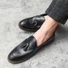 Classic Men's Dress Shoes  Office Leather Shoes For Men Tassel Social Casual Business Shoes Men Loafers