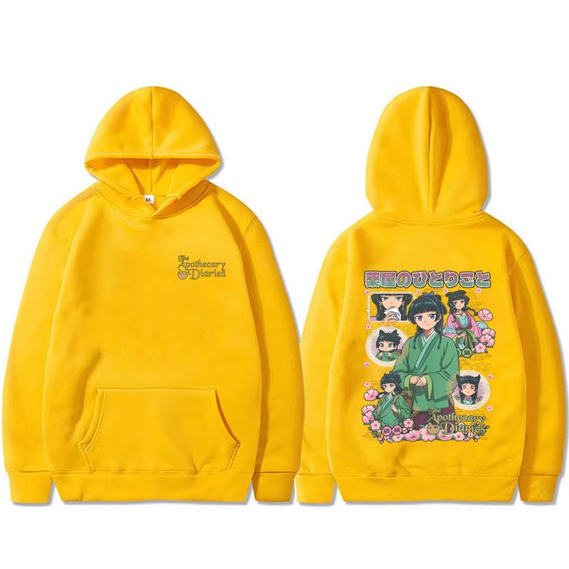 Anime The Apothecary Diaries Hoodie Funny Kawaii Cute Maomao Graphic Sweatshirt Men's Women's Hoodies