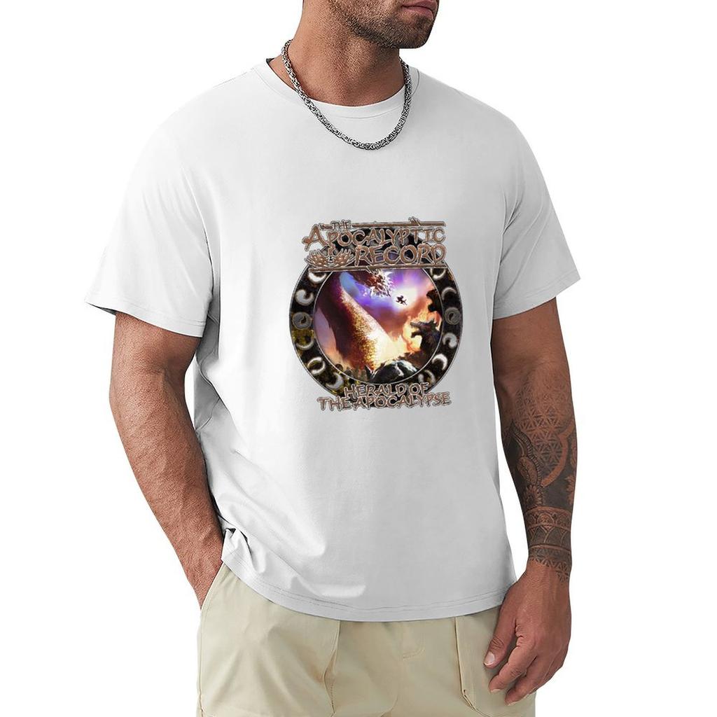 Apocalyptic Record Backer Shirt Tshirt T Shirt For Unisex 100 Percent Cotton Tshirt