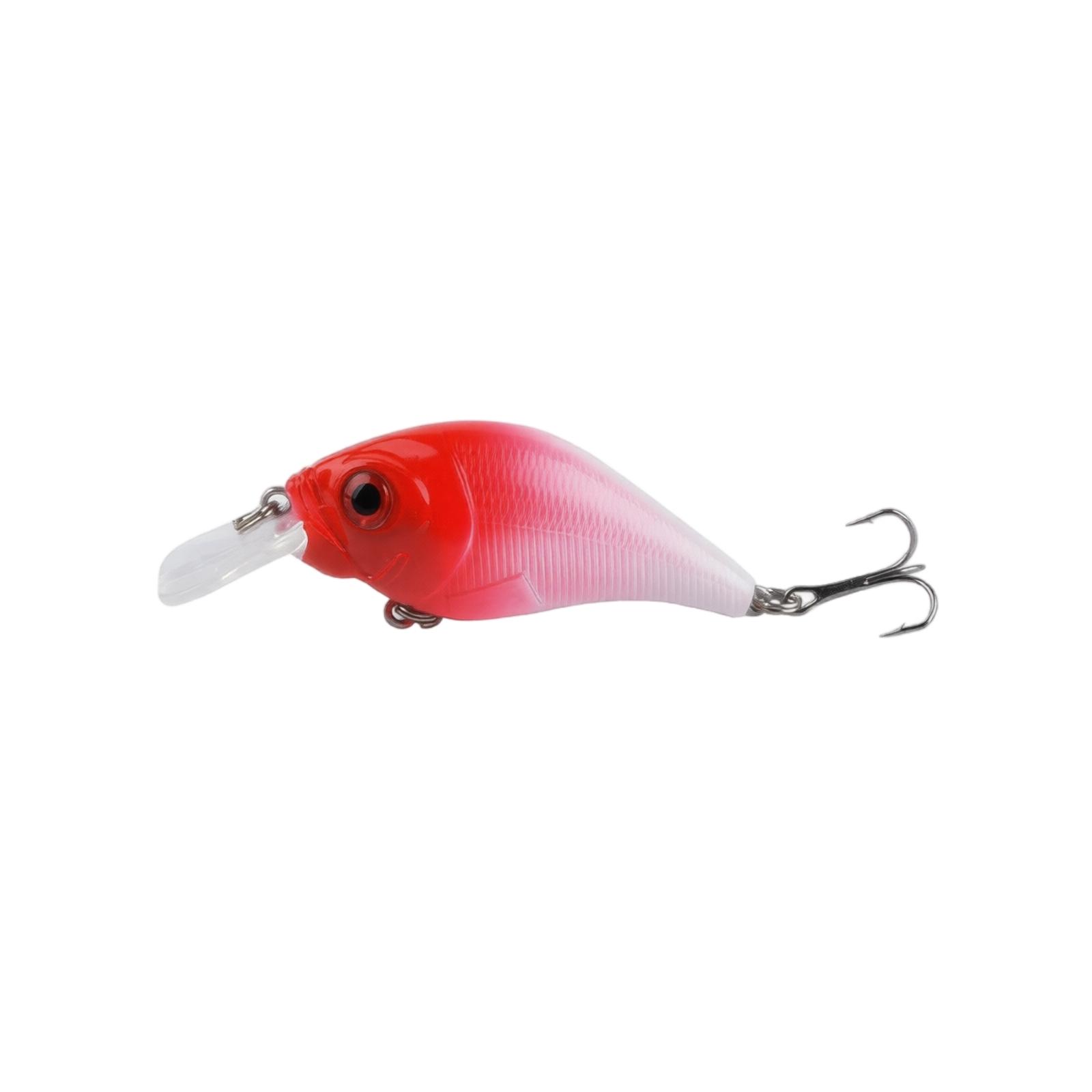 

Fishing Lure Crankbait Hard Bait Artificial Bionic Lure with Treble Hook for Freshwater and Saltwater Fishing Tackle one size
