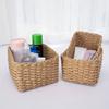 3pcs Paper Rope Storage Baskets for Organizing Container Bins for Shelves Cupboards Drawer,Small Woven Basket,Multifunctional