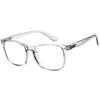 2PCS Blue Light Blocking Reading Glasses Anti-Fatigue Unisex Oversized Frames Spring Hinges for Comfortable Vision Protection