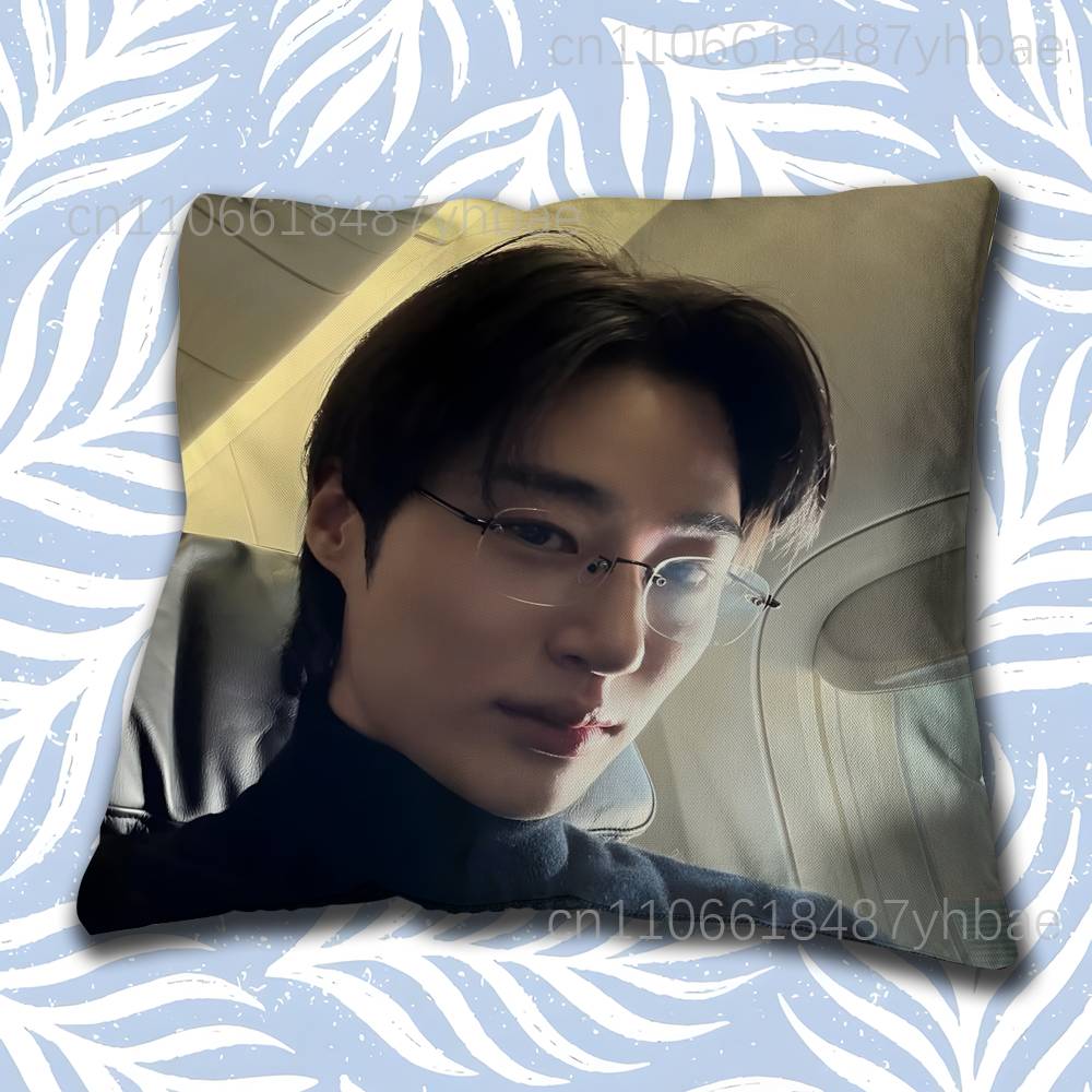 Corea BByeon Woo Seok Copricuscino Federa Cuscino Decorazione Federa Cuscino Stampata Custodia per Cuscino da Divano