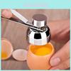 Elegant Stainless Steel Egg Topper Cutter For Perfectly Opened Egg Shells