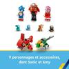 Lego® sonic the hedgehog 76994 sonic et le défi du looping de green hill zone, jouet pour enfants avec 9 personnages