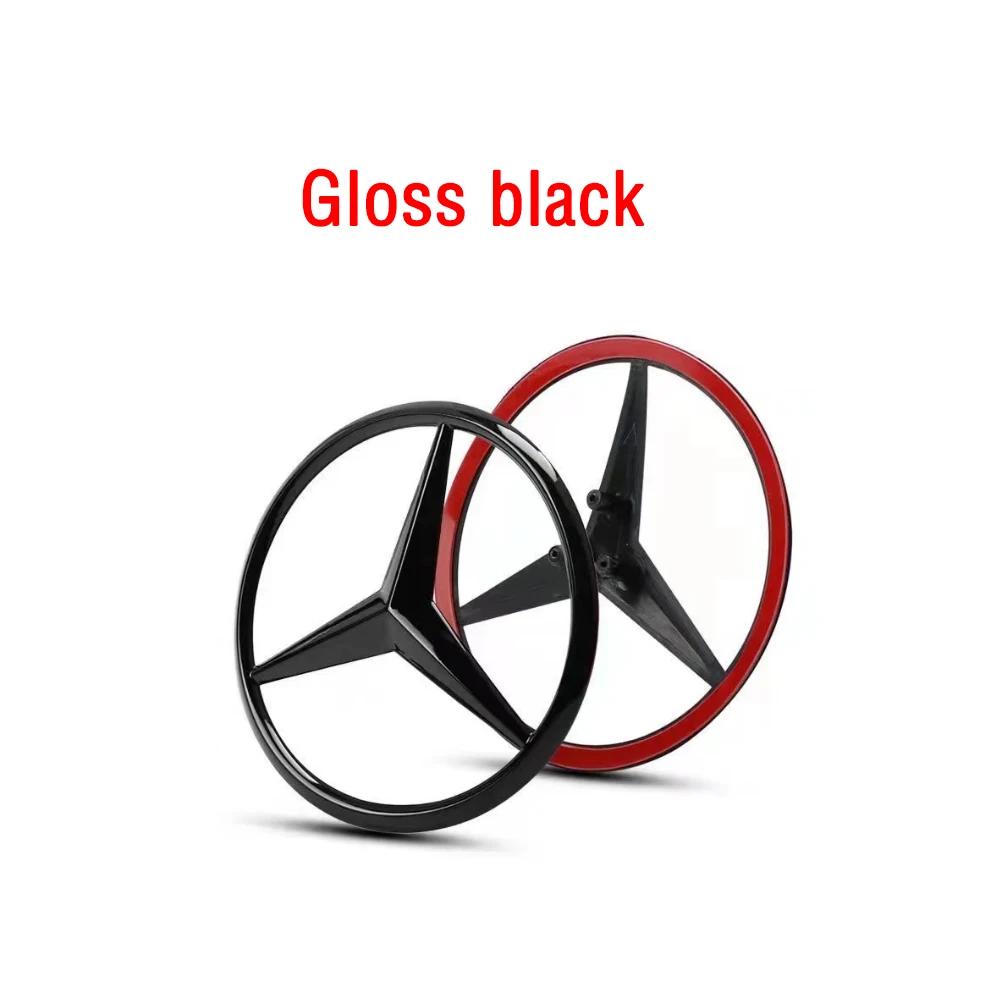 BQAZ9 Car Back Hood Emblem For Mercedes Benz W204 Class C 08-14 W205 Class C 15-21 Rear Trunk Logo Modification A204 A205 Accessorie