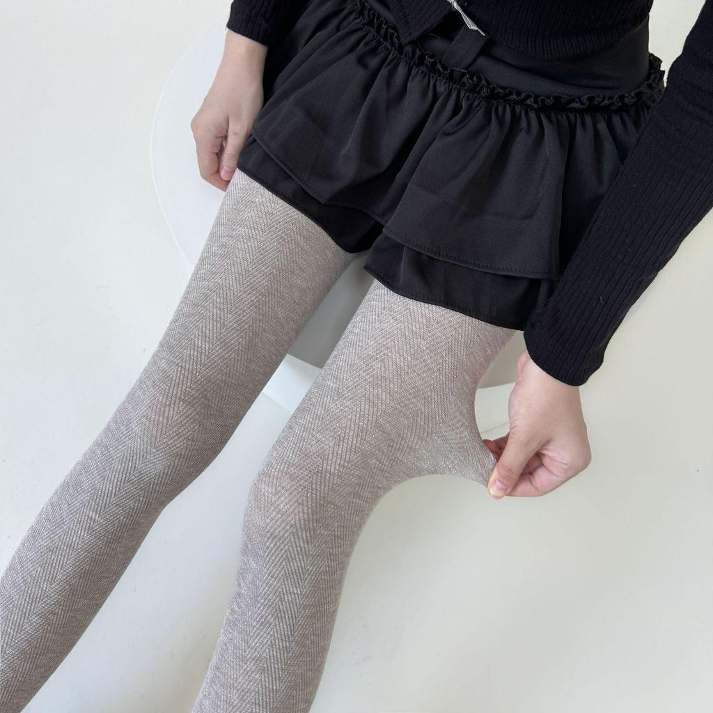 Herbst-Winter Silberfaden Schimmer Grau Schlankmachende Strumpfhosen, Schöne Beinstrümpfe, Sexy Schwarze Strumpfhosen