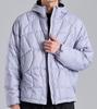 Button Seoul [Duck Down 90/10] Packable Lightweight Hooded Wrangler Padded Jacket (Lavender)
