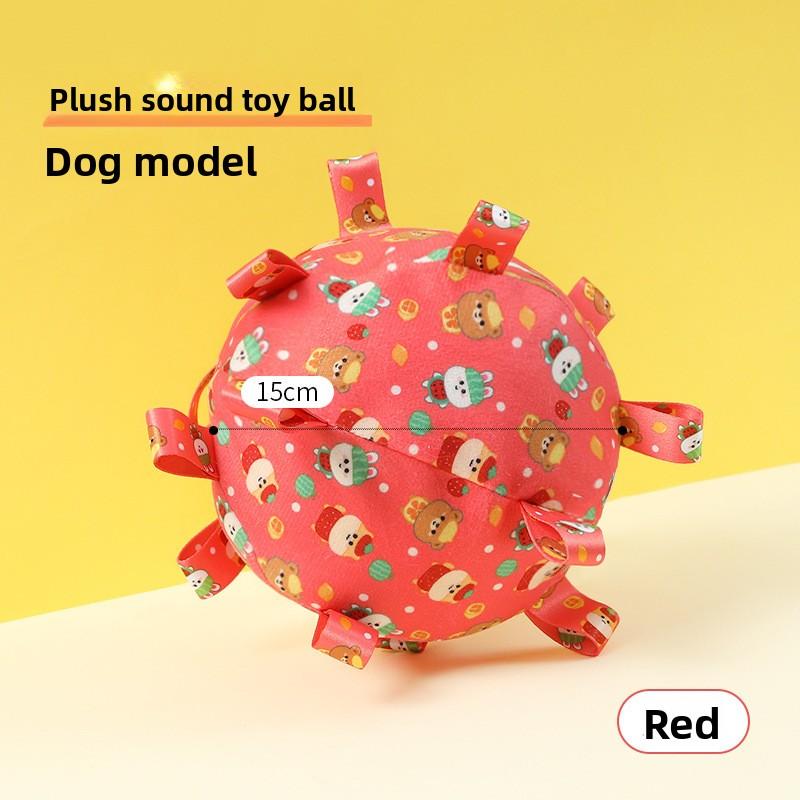 Dog Toy Balls Make Sounds To Relieve Boredom. Pets Are Durable and Consume Energy While Grinding Their Teeth. Pet Dog Training