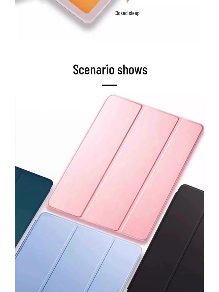 Xiaomi Pad 7 Pro 12.5-inch 2025 Full Coverage Anti-Drop Silicone Tri-Fold Case