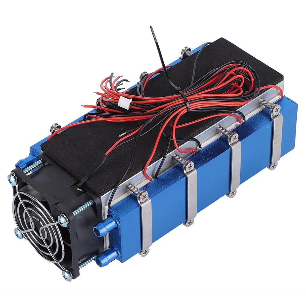 TEC1‑12706 DC12V 576W Thermoelectric Cooler 8‑Chip Pet Bed DIY Small Space Cooling Air Cooling Device